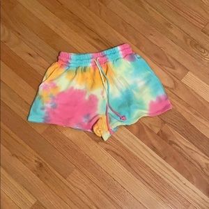 Brand new fashion nova shorts . Tie dye !